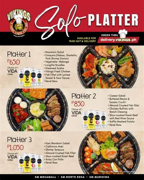 MENU — Vikings Philippines.